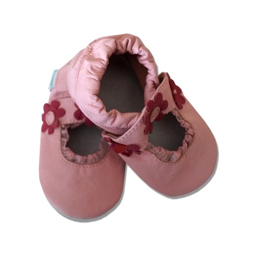 Sandałki różowe 6-12 mcy (12.5 cm)