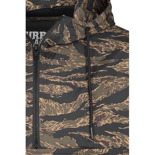 Urban Classics Tiger Camo Pull Over Bluza z kapturem kamuflaż Woodland Urban Classics XL EMP