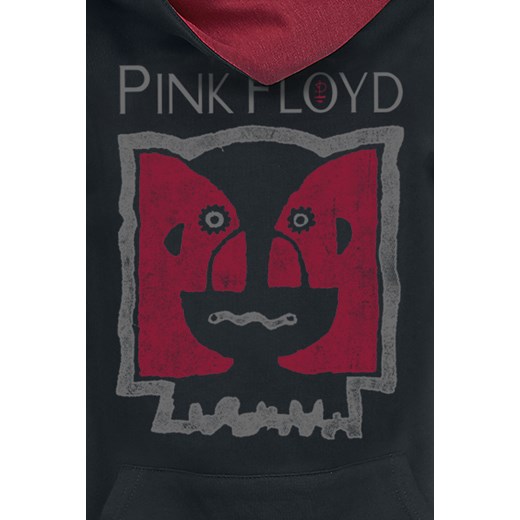 Pink Floyd Division Bell Painted Bluza z kapturem damska czarny/czerwony Pink Floyd M EMP