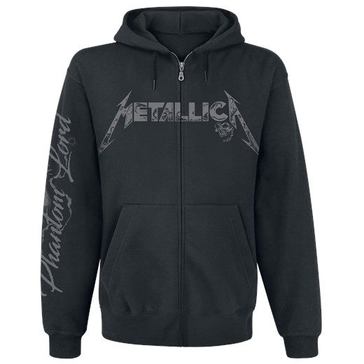 Metallica Phantom Lord Bluza z kapturem rozpinana czarny  Metallica M EMP wyprzedaż 