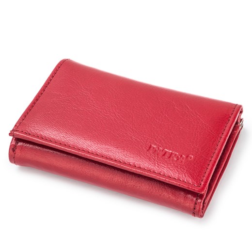 Portfel Skórzany Damski Paters czerwony  Oka Bags