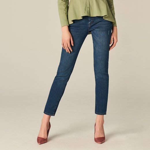 Mohito - Ladies` jeans trousers - Niebieski Mohito zielony 40 