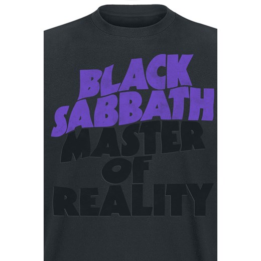 Black Sabbath Master Of Reality Tracklist T-Shirt czarny Black Sabbath  M okazyjna cena EMP 