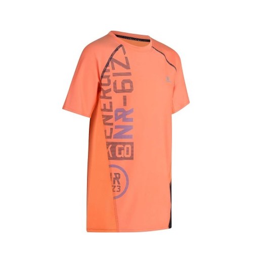 Koszulka Gym Energy Domyos pomaranczowy  Decathlon