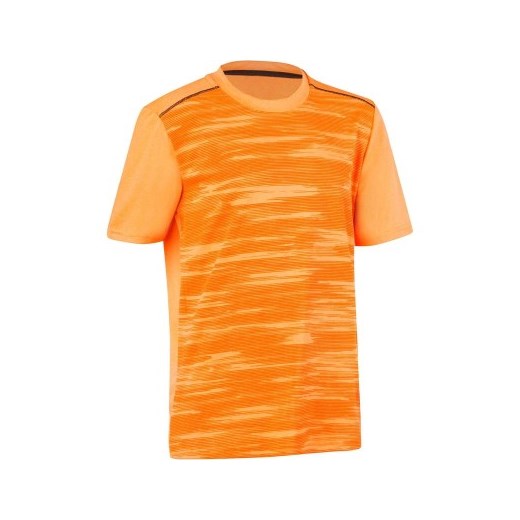 Koszulka Gym Energy Domyos pomaranczowy  okazja Decathlon 