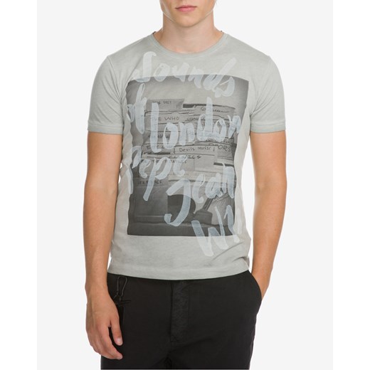 Pepe Jeans Morden T-shirt S Szary  Pepe Jeans XL BIBLOO