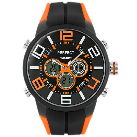 PERFECT A853 (zp197b) - Czarny || Pomarańczowy  Perfect  Labri.pl