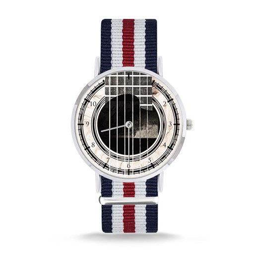 Zegarek damski Gitara z paskiem Nato Inbloom