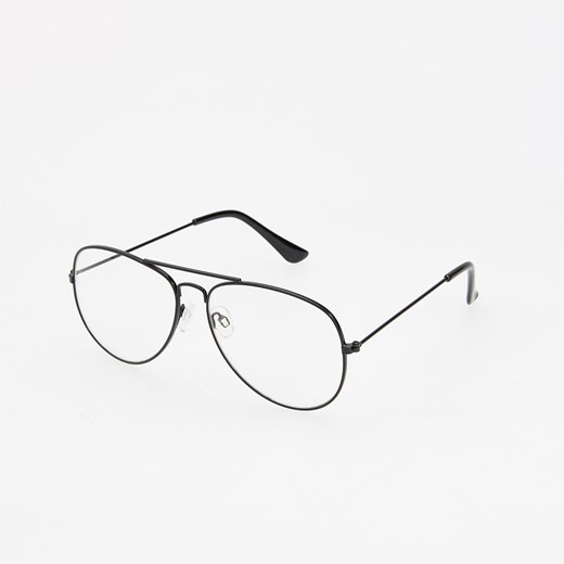 Reserved - Okulary przeciwsłoneczne - Biały Reserved bialy One Size 