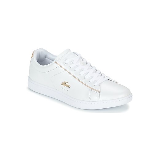Lacoste  Buty CARNABY EVO 118 6  Lacoste Lacoste bialy 41 Spartoo