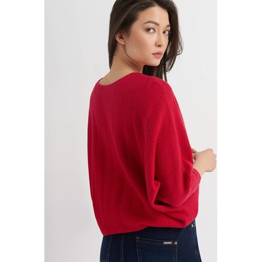 Sweter typu nietoperz ORSAY czerwony M orsay.com