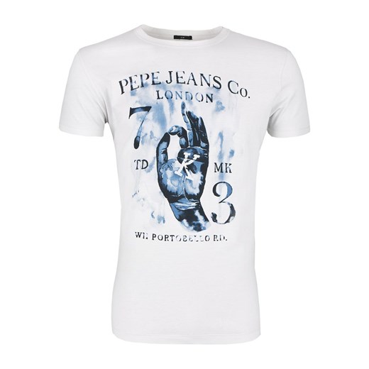 T- shirt Pepe Jeans Pepe Jeans szary  VisciolaFashion okazyjna cena 
