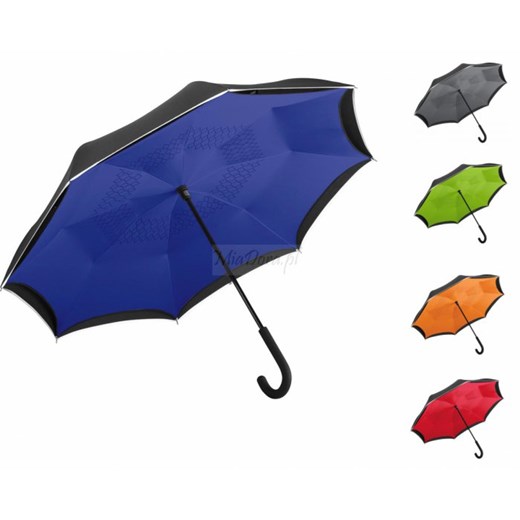 FARE®-Contrary - kolory - parasol składany odwrotnie Fare niebieski  Parasole MiaDora.pl