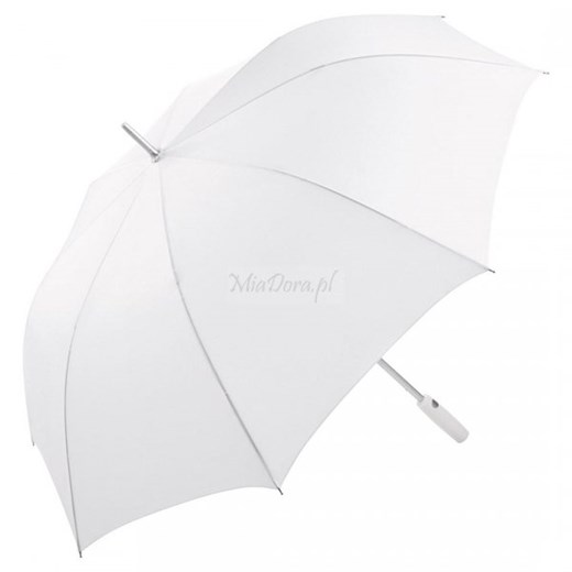 Duży biały sportowy parasol Ø 130 cm szary Fare  Parasole MiaDora.pl