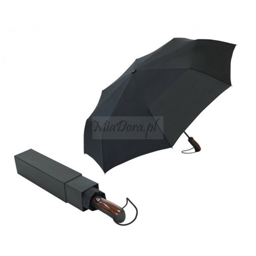 Stormmaster Wood parasol sztormowy nanotechnologia szary Fare  Parasole MiaDora.pl