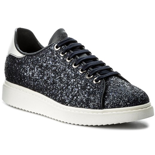 Sneakersy GEOX - D Thymar C D824BC 0EWBC C4J1Z Denim/White Geox bialy 38 eobuwie.pl