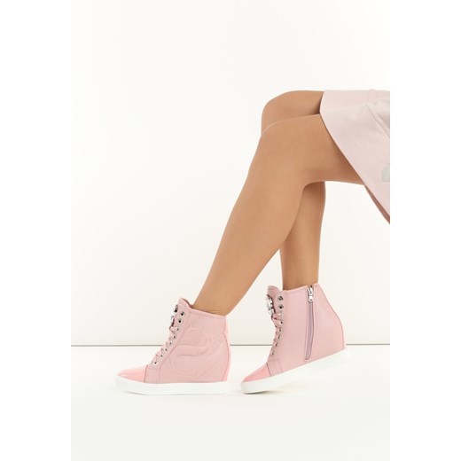 Różowe Sneakersy Lumen
