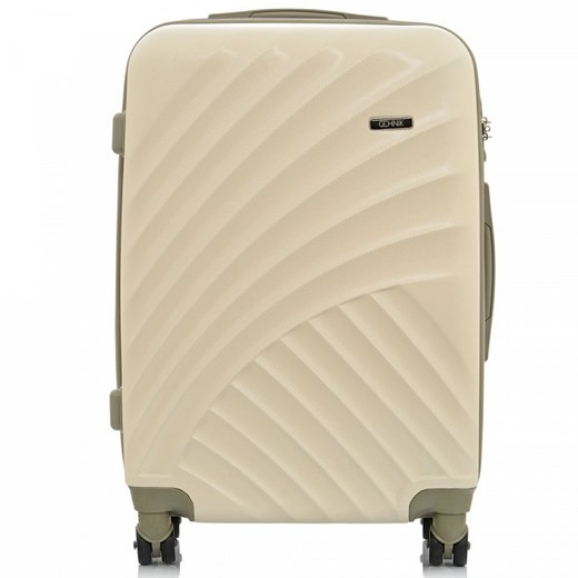 Ochnik Walizka na kółkach 28" WALAB-0008-80 bezowy Ochnik One Size SMA Ochnik