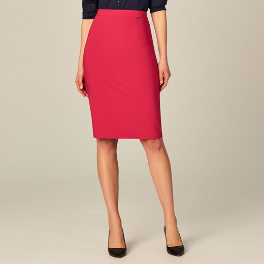 Mohito - Elegancka ołówkowa spódnica - Różowy czerwony Mohito 34 
