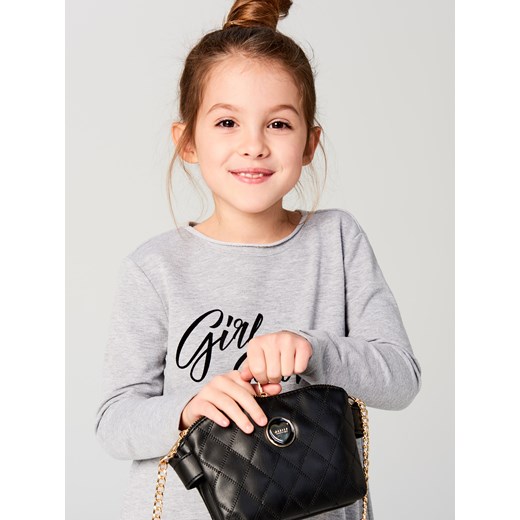 Mohito - Mini torebka dla dziewczynki little princess - Czarny Mohito bezowy One Size 