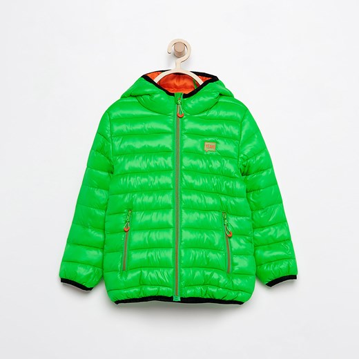 Reserved - Pikowana kurtka z kapturem - Zielony zielony Reserved 92 