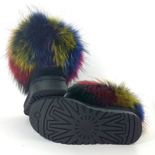 Śniegowce zamsz naturalny JENOT multi Dolce Moda szary
