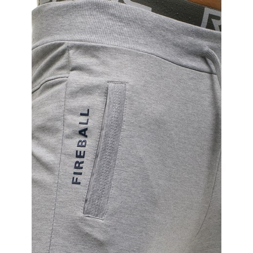 Spodnie męskie dresowe joggery szare Denley W2660 Denley.pl  S okazyjna cena Denley 
