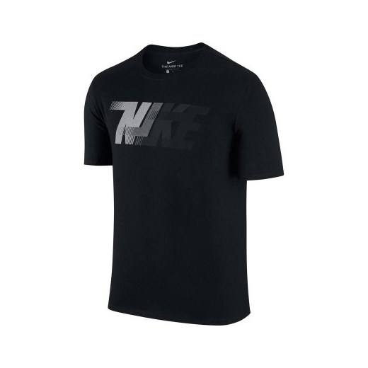 Koszulka NIKE Nike czarny 2XL promocyjna cena Decathlon 