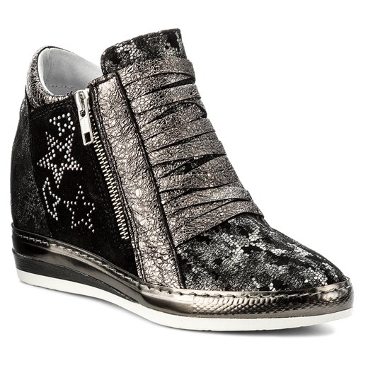 Sneakersy KHRIO - 181K7115VEROSQ Vegas Nero szary Khrio 39 eobuwie.pl
