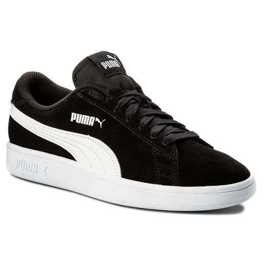 Sneakersy PUMA - Smash v2 Sd Jr 365176 01 Puma Black/Puma White Puma czarny 35.5 eobuwie.pl