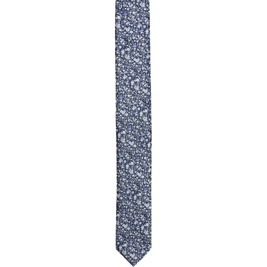 krawat platinum niebieski classic 242 Recman   