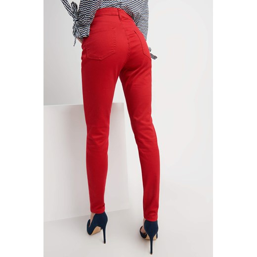 Spodnie skinny czerwony ORSAY 36 orsay.com