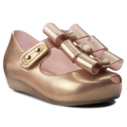 Półbuty MELISSA - Mini Melissa Ultragirl Triple 32335 Metallic Pink 19763 rozowy Melissa 21 eobuwie.pl