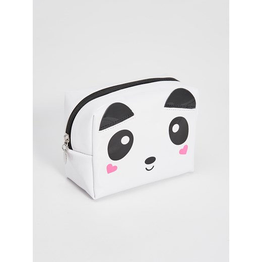 Sinsay - Kosmetyczka panda - Biały Sinsay One Size