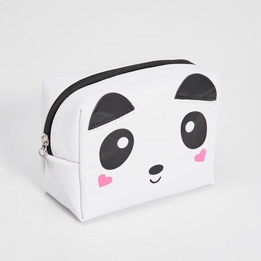 Sinsay - Kosmetyczka panda - Biały Sinsay One Size