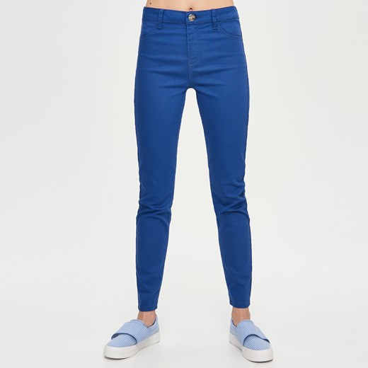Sinsay - Tregginsy high waist - Niebieski niebieski Sinsay XL 