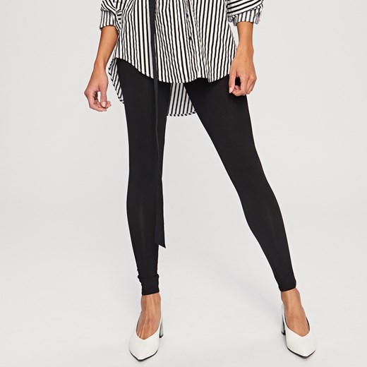 Reserved - Legginsy - Czarny Reserved czarny L 