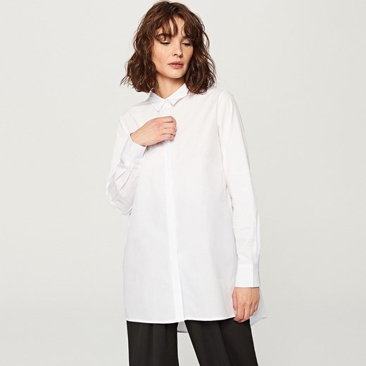 Reserved - Długa koszula oversize - Biały  Reserved 36 