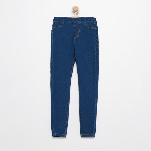 Reserved - Spodnie jeansowe - Niebieski Reserved granatowy 110 