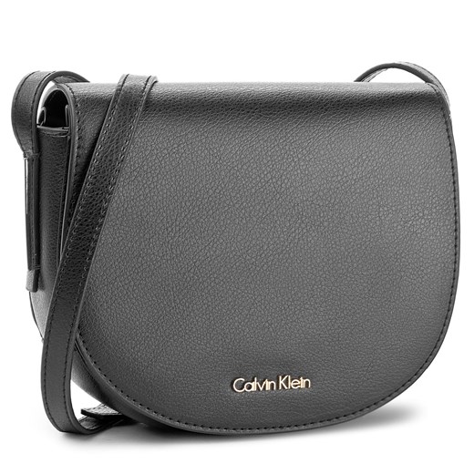 Torebka CALVIN KLEIN BLACK LABEL - Frame Saddle Bag K60K603982 001 szary Calvin Klein Black Label  eobuwie.pl