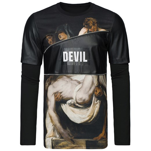 DEVIL SLAYER 555 BLUZA MĘSKA CZARNA