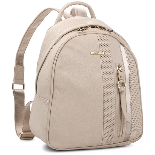 Plecak MONNARI - BAG1900-015 Beige bezowy Monnari okazyjna cena eobuwie.pl