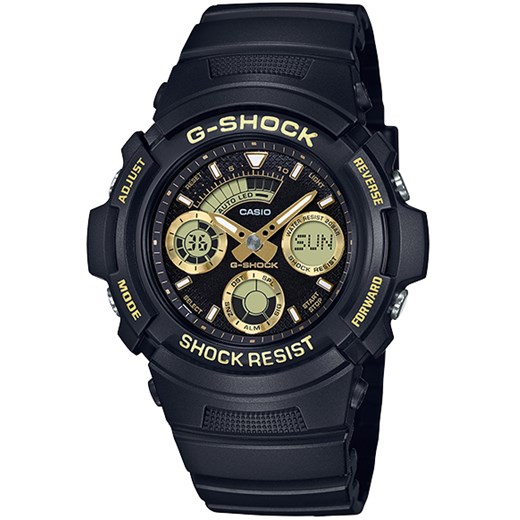 Zegarek męski Casio G-SHOCK AW-591GBX-1A9ER Casio czarny  alleTime.pl