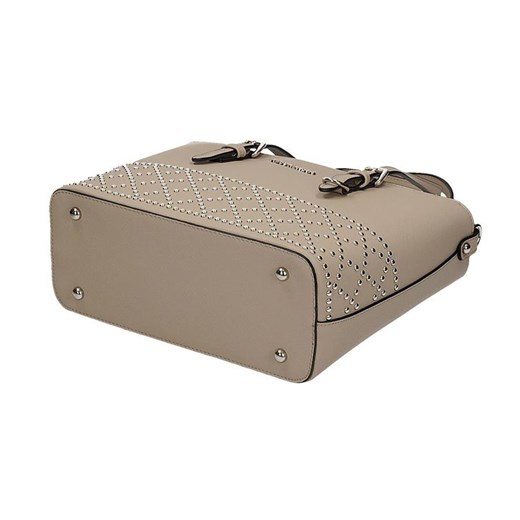 FLORA Torebka damska 6376 BEIGE-015 - beżowy Flora&Co szary uniwersalny Torebkowo.com.pl