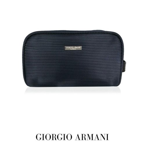Giorgio Armani Kosmetyczka Elegancka Stalowo Granatowa szary Giorgio Armani  Twoja Perfumeria
