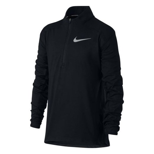 Koszulka chłopięca Nike Breathe Element HZ Top - black