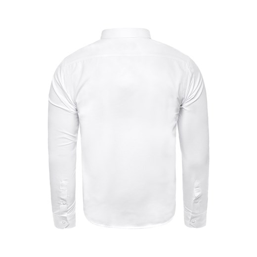 Koszula męska długi rękaw C.S.S 275 - biała Risardi  XL 