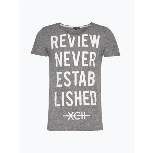 Review - T-shirt męski, czarny