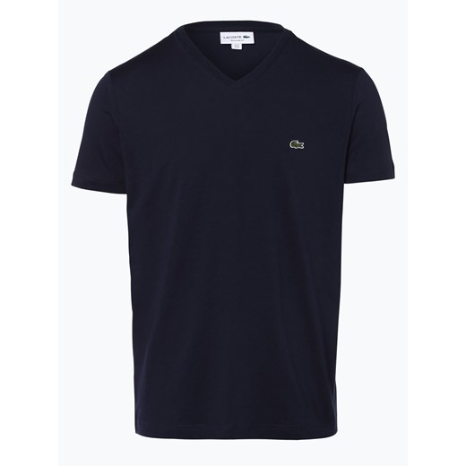 Lacoste - T-shirt męski, niebieski Lacoste czarny 5 vangraaf