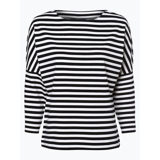 Esprit Collection - Damska bluza nierozpinana, czarny Esprit szary M vangraaf